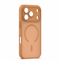 Mag Matt dėklas iPhone 17 Pro 6,3'' rudas