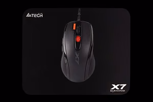 A4Tech X-7120 ambidextrous mouse USB Type-A 2000 DPI