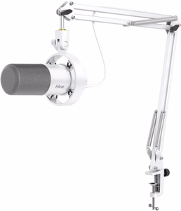 Fifine K688W dinaminis mikrofonas (baltas)
