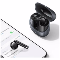 Bluetooth ausinės USAMS Echo E03 TWS belaidės tamsus