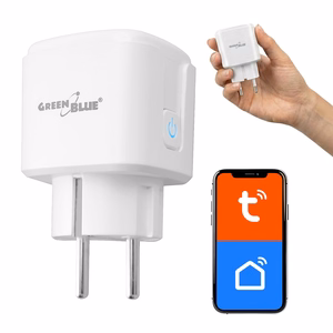 „GreenBlue“ nuotoliniu būdu valdoma „Wi-Fi“ rozetė, „Android“/„iOS“/„Alexa“/„Google Home“, laikmatis, vatmetras, maks. 16 A/3840 W, GB735 W