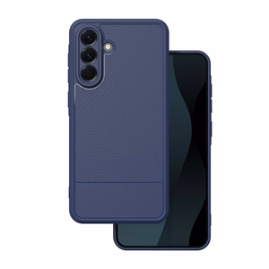 Simple Carbon dėklas Samsung Galaxy A37 5G mėlynas