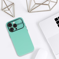 Tel Protect Lichi Minkštas dėklas telefonui Iphone 15 Plus mėlyna