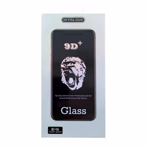 LCD apsauginis stikliukas 9D Gorilla Apple iPhone XR/11 juodas