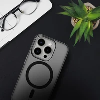 FORCELL F-PROTECT Lygiai su dviejų sluoksnių 4D technologija, militarinio kritimo testo suderinamas su MagSafe SAMSUNG S25 PLUS - dūminis juodas