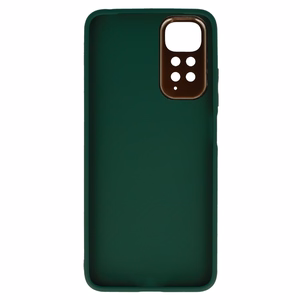 TEL PROTECT prabangus dėklas telefonui Xiaomi Redmi Note 11 Pro/Note 11 Pro 5G tamsiai žalias