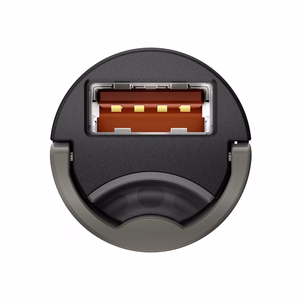 Įkroviklis automobilinis BASEUS (VCHX-A0G) (1xUSB; 30W) pilkas