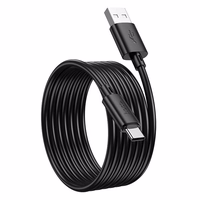 Kabelis USB A į USB C Hoco 3A 2 m X88 juodas