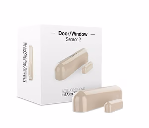 Fibaro FGDW-002-7 ZW5 door/window sensor Belaidis Brown