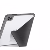 Dėklas Dux Ducis "Magi" skirtas Apple iPad Air 11 (2024) / Air 11 (2025) / Air 4 / Air 5 / iPad Pro 11 (2018 / 2020 / 2021 / 2022) pilkas