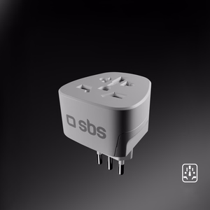 Adapteris iš IT sieninio kištuko į universalų kištuką