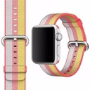 Dirželis APPLE WOVEN NYLON APPLE WATCH MPW72ZM/A 42MM / 44MM / 45MM / 49MM raudonas ORIGINALI PAKUOTĖ