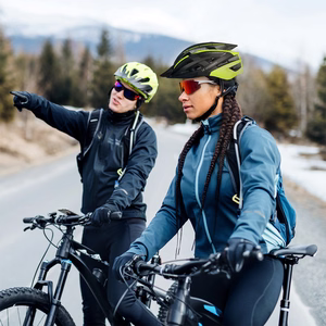 Wozinsky MTB велосипедный шлем со съемным козырьком и задним USB-фонарем L - черный и желтый