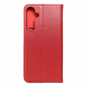 Dėklas telefonui SMART PRO Book odinis SAMSUNG A55 5G raudonas