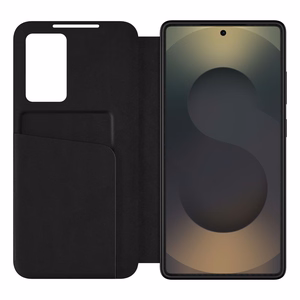 Tech-Protect Smart Wallet dėklas Samsung Galaxy S25 - matinė juoda