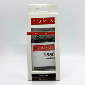 Baterija MAXXIMUS LG P970 1700mAh BL-44JN