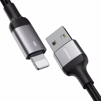 USB Laidas Joyroom "S-UL012A10" juodas "Lightning" 120cm