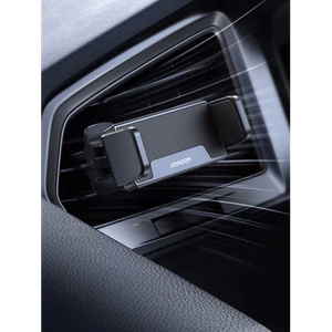Automobilinis laikiklis Joyroom JR-ZS377 juodas (nemagnetinis / oro groteles)
