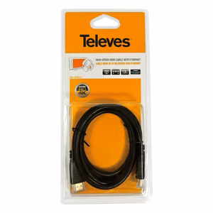 Kabelis HDMI-HDMI 1,5m Televes