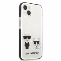 KARL LAGERFELD KLHCP13MTPECKW IPHONE 13/14/15 6.1 "DĖKLAS BALTAS / BALTAS KARL & CHUPETTE
