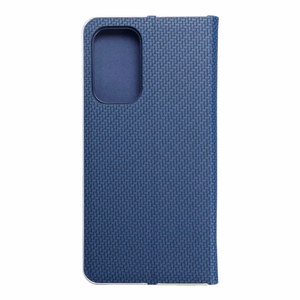 Dėklas telefonui LUNA Book Carbon for SAMSUNG A33 5G - mėlynas (m)