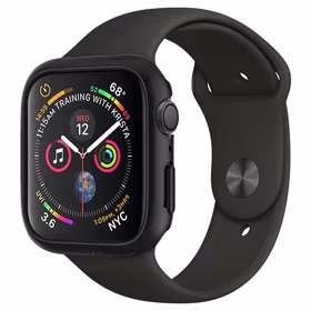 Spigen Thin Fit dėklas Apple Watch 4/5/6/SE (44mm) - juodas