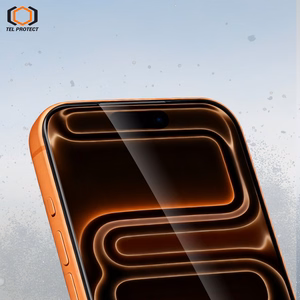 Tel Protect Dust-Free Easy Fit Full Glue 6D grūdintas stiklas skirtas Samsung Galaxy S26 Ultra juodas (su piršto atspaudo atrakinimu) - 2 vnt.