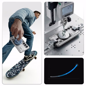 Spigen Ultra Hybrid Mag MagSafe dėklas skirtas Samsung Galaxy S26+ Neo One - skaidrus