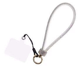 Telefono pakabukas FZ-4 vaivorykštinis-sidabrinis