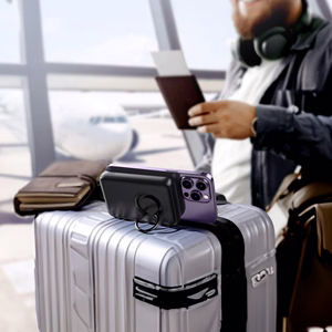 Išorinė baterija Power Bank Joyroom JR-W050 20W Magnetic Wireless 10000mAh juoda