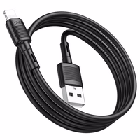 Kabelis USB A į Lightning Hoco 2,4A 1 m X83 juodas