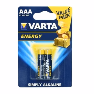 VARTA šarminės baterijos R3 (AAA) Energy, 2 vnt.