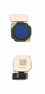 Lanksčioji jungtis Huawei P20 Lite/Nova 3E/Mate 10 Lite/P Smart/Honor 9 Lite/P Smart Plus/Mate 20 Lite su mėlynu pirštų atspaudų jutikliu (fingerprint) ORG