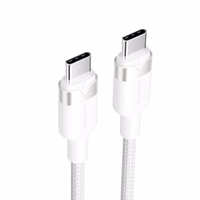 Vention USB-C į C kabelis, apipintas, 3A, 480Mbps, 60W, 2m, WH