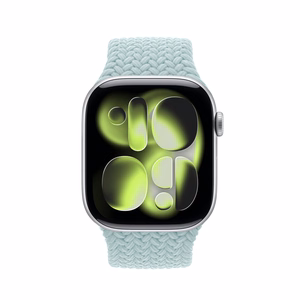 Crong Wave Band pintas Apple Watch dirželis, 44/45/46/49 mm, mėtinis