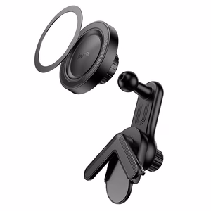 Automobilinis telefono laikiklis Hoco H57 MagSafe (car display) juodas