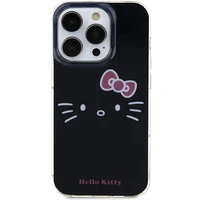 Hello Kitty IML Kitty Face dėklas telefonui iPhone 13 Pro / 13 - juodas