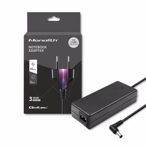 Qoltec 50073.65W maitinimo adapteris / inverteris Vidaus Juoda