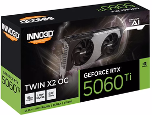 INNO3D GeForce RTX 5060 Ti TWIN X2 OC NVIDIA 16 GB GDDR7