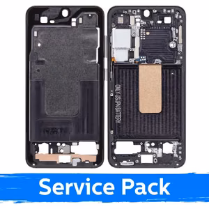 Vidurinis rėmas suderinamas su Samsung S911 S23 / Phantom Black / (Service Pack)
