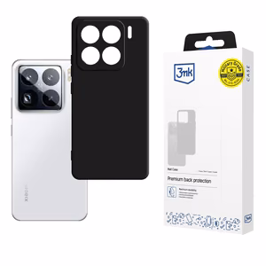 3mk Matt Case for Xiaomi 15 Pro - black