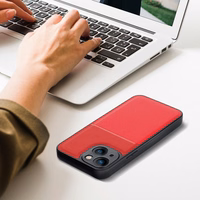 NOBLE dėklas telefonui XIAOMI Redmi 14C - raudonas