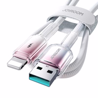 USB-A - Lightning kabelis Joyroom S-A42 3A 1.2m baltas