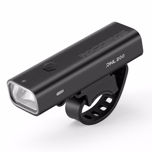 Rockbros 24710012001 priekinis dviračio žibintas 800 lm + USB-C - USB-A laidas - juodas
