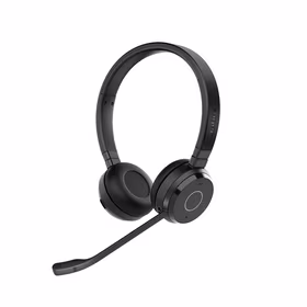 Jabra Evolve 65 TE Laisvų rankų įranga Vielinis ir Bevielis Su lankeliu Biuras / skambučių centras USB A tipo Bluetooth Juoda