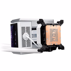Asus ROG RYUO IV 360 ARGB - viskas viename vandens aušintuvas, 12 cm (baltas)
