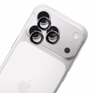 3mk Lens Protection Pro apsauginis stiklas iPhone 17 Pro / 17 Pro Max - pilka