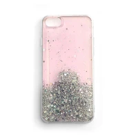 Wozinsky Star Glitter Blizgus dėklas telefonui iPhone 12 Pro Max rožinis