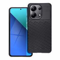 THUNDER dėklas telefonui XIAOMI Redmi Note 13 4GC juodas