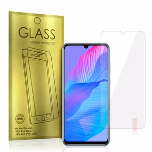 Apsauginis stiklas auksinis HUAWEI Y8P/ENJOY 20E/Y6P/P SMART S